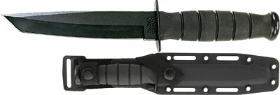 KABAR 5054 Short Straight Edge Tactical Tanto, Combat, Survival Hard Sheath 5054 - Image 1 of 3