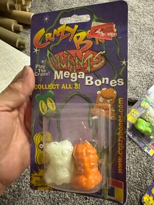 Lot #14 Crazy Bones Mutants Mega Bones NIB 1999 - Image 1 of 2