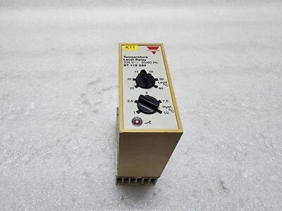 CARLO GAVAZZI ST115230 TEMPERATURE LEVEL RELAY 230V - Image 1 of 4