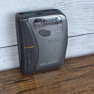 As Is Untested Parts / Repairs Sony AM/FM Walkman WM-FX163 Cassette Tape Player - Picture 1 of 15
