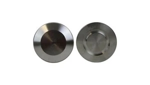 APPLIED MATERIALS AMAT FTG FLANGE BLANK OFF NW25 1.57ODX.20THK SST 3300-02304 - Picture 1 of 6