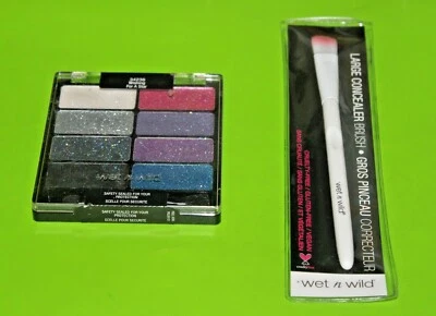 Wet n Wild Coloricon Glitter Eyeshadow - Wishing For A Star #34236 + Brush - Image 1 of 2