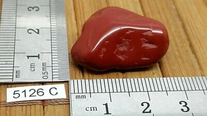 JASPE ROUGE pierre roulee mineraux lithotherapie déco reiki collection quartz - Picture 1 of 2