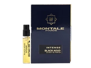 MONTALE PARIS INTENSE BLACK AOUD EDP 2.0ml .06fl oz x 1 COLOGNE PERFUME SAMPLE - Picture 1 of 1