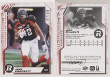 2020 Upper Deck CFL Red /165 John Crockett #139