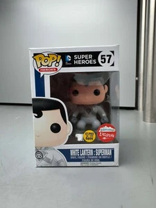 Funko Pop! DC Comics White Lantern Superman GITD Fugitive Toys 57 beschädigt - Bild 1 von 8