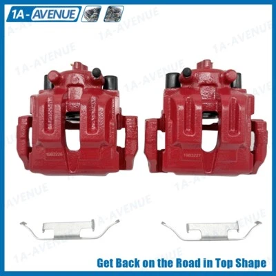 Brand New Rear Red Calipers w/Brackets  for 2006 BMW 325i 323i 325i 328xi 328i — 第 1/4 张图片