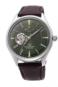 Orient Star RK-AT0202E Green Dial Mechanical Automatic Skeleton Men Watch New - Picture 1 of 5