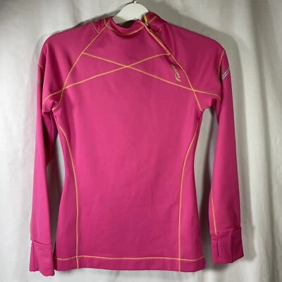 Saucony Small Women’s Running Hoodie Pink Long Sleeve Pocket Preowned - Image 1 of 4