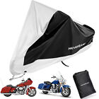 XXXL Silver Motorcycle Cover Storage For Harley Davidson Road King Electra Glide