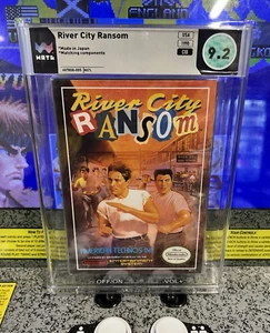 1990 NES River City Ransom CIB Complete Graded WATA 9.2 - Matching Components! - Picture 1 of 11