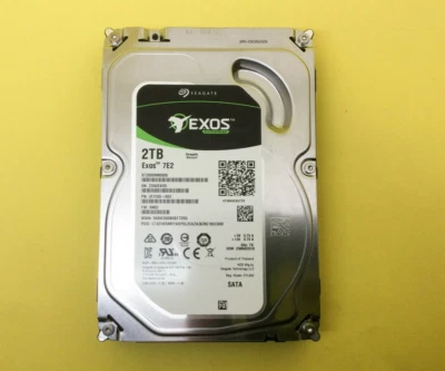 Seagate Exos 7E2 2TB 7.2K SATA 6Gb/s 128MB Cache 3.5'' HDD ST2000NM0008 NEW - Image 1 of 2