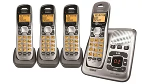 UNIDEN DECT 1735+3 CORDLESS DIGITAL PHONE SYSTEM with POWER FAILURE BACK UP - Picture 1 of 1
