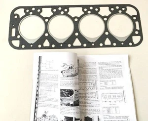Head gasket Workshop Manual für Indenor XD90 XDP90 XD 4.90 Engine - Bild 1 von 2