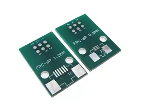 Connettore FPC 6 pin alla scheda breakout DIP 0,5 mm passo 1 mm - confezione da 3 - Foto 1 di 1