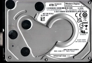 WD40ND2W-11BHVS1 S/N: WX22D WESTERN DIGITAL 4TB THAILAND APR 2022 - Picture 1 of 2