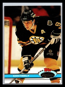 1991 Stadium Club #64 Cam Neely