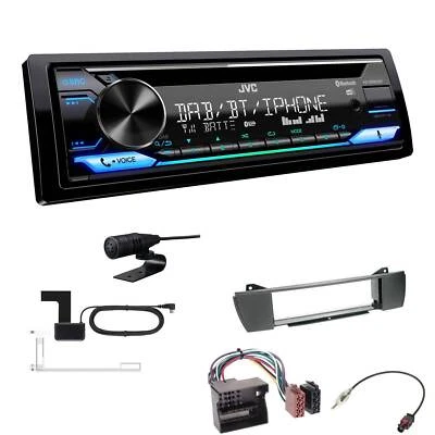 JVC KD-DB922BT Autoradio DAB+ Bluetooth für BMW Z4 2003-2008 anthrazit - Bild 1 von 4