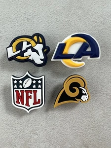 Los Angeles Rams NFL Football Clog Shoe Charms - Picture 1 of 1
