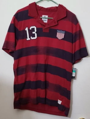 NIKE EE. UU. CENTENARIO POLO DE FÚTBOL - Camiseta EE. UU. 2013 XL NUEVO CON ETIQUETAS Foto 1 de 4