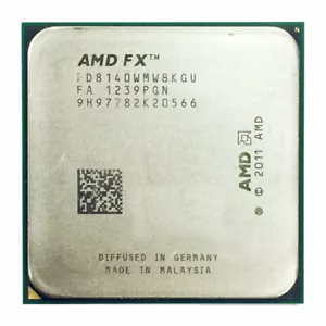AMD FX-Series FX-8100 FX-8140 FX-8150 FX-8300 8M Socket AM3+ CPU Processor - Picture 1 of 5