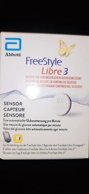 FreeStyle Libre 3 Sensor NEU  1 SENSOR - Bild 1 von 4