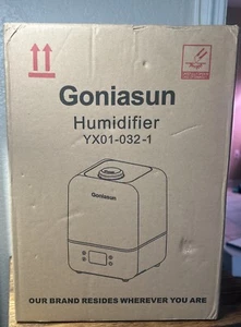 Cool & Warm Mist Adjustable Mist 360° Humidifier Auto Shut-off/Quiet Up To 32hrs - Picture 1 of 6
