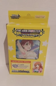 Weiss Schwarz - The Idol Master Cinderella Girls - Power - Trial Deck  -Englisch - Bild 1 von 2