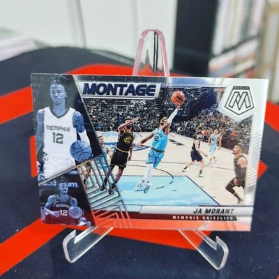 2021-22 Panini Mosaic Ja Morant Montage #28 Memphis Grizzlies - Image 1 of 2