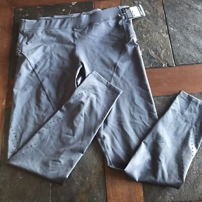 C9 Champion Leggings Womens Size XXL NWT Gray Leg Detail Reflecting Zip Pocket - image 1 of 4