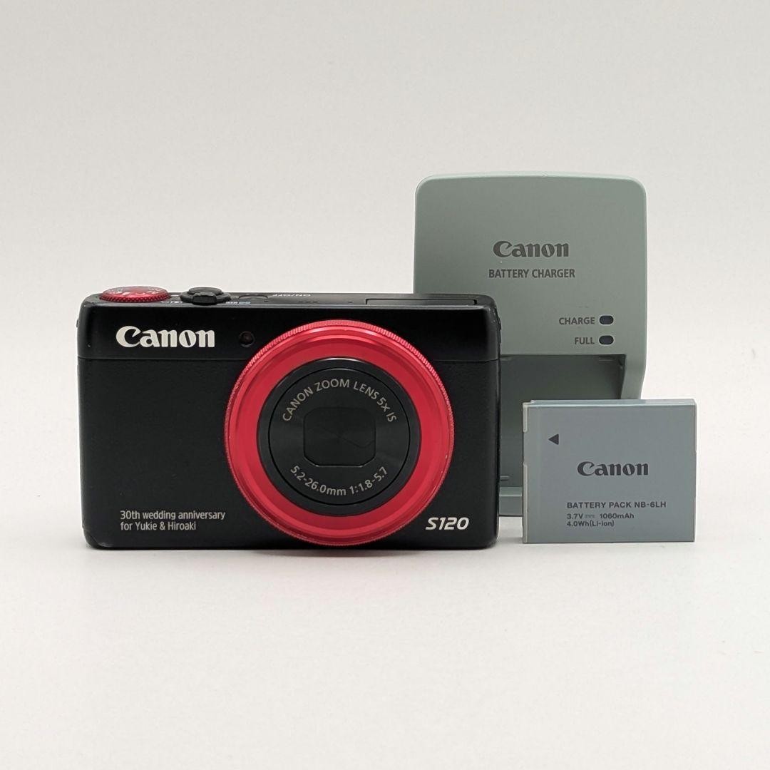 【美品】パワーショット PowerShot S120　実働品 USED Canon PowerShot S120 12.1 MP CMOS Silver Excellent FREE