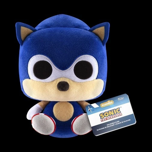 Funko POP Gaming Plush Sonic The Hedgehog Sonic Plush Doll new - Image 1 of 1
