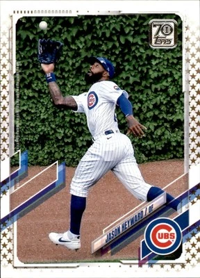 2021 Topps Gold Star #501 Jason Heyward Chicago Cubs - Image 1 of 2