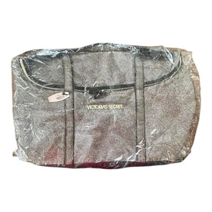 Victory Secret Gold Metallic Shimmer Soft Smooth Casual Weekender Tote Bag - Picture 1 of 2