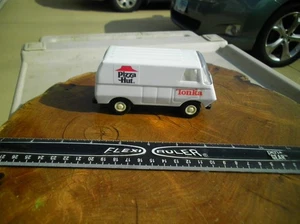 Vintage 70er Tonka Spielzeug Pressstahl Private Label Pizza Hut Van - restauriert - Bild 1 von 5