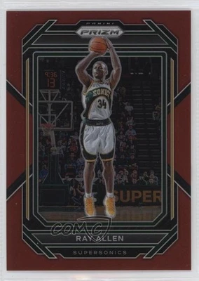 2022-23 Panini Prizm Red Prizm 253/299 Ray Allen #278 HOF - Image 1 of 3