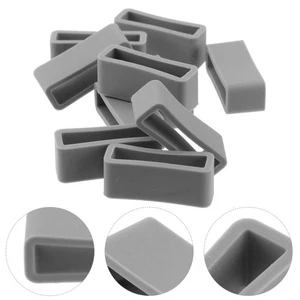 10 piezas anillos de silicona para correa de reloj 22 mm gris para relojes de pulsera - Imagen 1 de 12