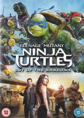 TMNT Teenage Mutant Ninja Turtles Out Of The Shadows - NEW Region 2 DVD - Image 1 of 2