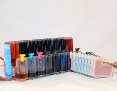 Refillable Dye ink Cis ciss ink system for Stylus R2400 Printer T059 59 * - Image 1 of 2
