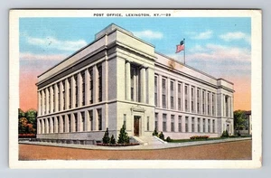 Lexington KY-Kentucky, Post Office Vintage Souvenir Postcard - Picture 1 of 2