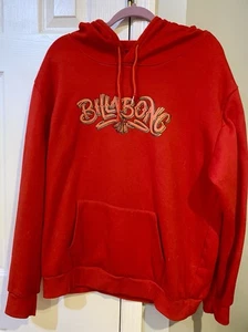 Sudadera con capucha de surf Billabong roja vintage talla XL - Imagen 1 de 8