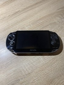 1201 PlayStation PS Vita PCH-1006 Crystal Black Good TESTED