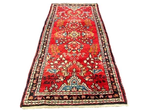 Elegant hand-knotted Oriental carpet Lilihan Sarough 290 x 90 cm rug carpet - Picture 1 of 17