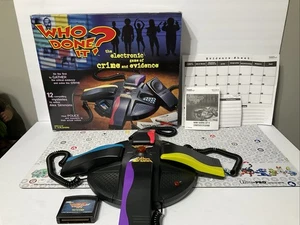 Who Done It? Vintage 1998 Tiger Electronics Crime Game! - Tested - Working! - Picture 1 of 9