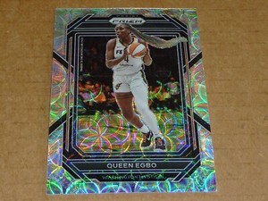 (B) 2023 Panini Prizm WNBA PREMIUM BOX SET /99 QUEEN EGBO MYSTICS #78