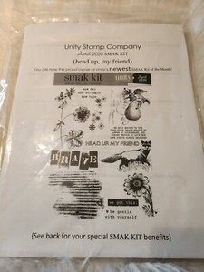 Smak KIT OF THE MONTH UNITY STAMP COMPANY- April 2020 RS-95