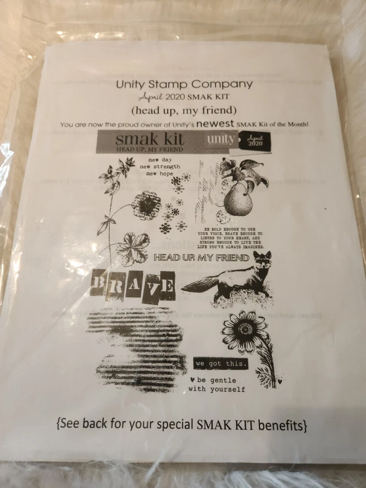 Smak KIT OF THE MONTH UNITY STAMP COMPANY- April 2020 RS-95 - Image 1 of 1