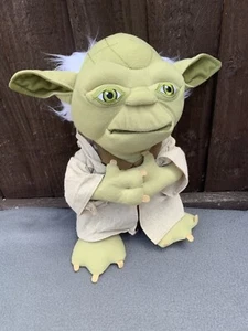 YODA Talking Speaking Underground Toys Star Wars Plush Stuffed 12” VGC - Picture 1 of 10
