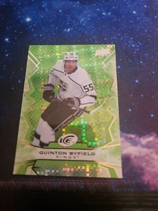 2022-23 Upper Deck Ice - Quinton Byfield #51 Green - Bild 1 von 2
