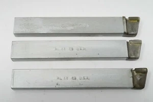 3 pcs ACT American Carbide Tool AL-44 / AL44 Grade C2 1/2" x 1" x 7" Brazed Bits - Picture 1 of 2